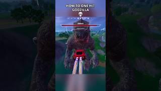 INSTANT DEFEAT GODZILLA GLITCH in Fortnite Season 1 (Chapter 6) #fortnite #foryou #fyp #shortsfeed