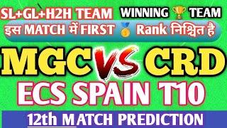 MGC vs CRD Dream11 Prediction | MGC vs CRD Dream11 Team | MGC vs CRD Dream11 | MGC vs CRD