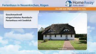 Ferienort auf Rügen: Geschmackvoll eingerichtetes Reetdach-Ferienhaus mit - FeWo-direkt.de Video