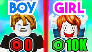 BOY vs GIRL (Pls Donate Roblox)