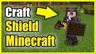 How to Make a Shield in Minecraft Survival Mode & Use Them! (Recipe Tutorial)