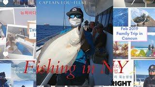 Fluke Fishing in New York(Captain Lou Fleet)-뉴욕광어 선상낚시