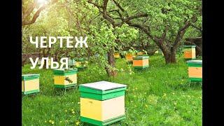 #пчеловодство#чертёж улья из пенополистирола#Как  сделать улей- 2 часть