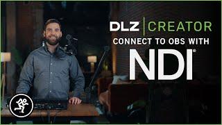 How To Connect DLZ Creator to OBS using NDI