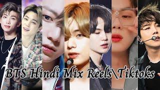 BTS TikTok/insta reels...#bts Hindi & English Mix Video Compilation Edits