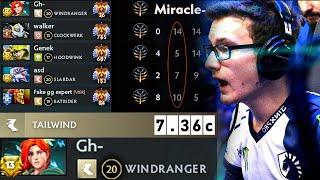 Can Miracle CARRY ALONE? | Insane 1 vs 9 Pub Game vs PRO STACK!