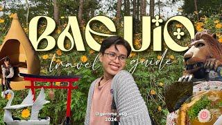 Baguio Travel Vlog 2024  | Travel guide, hotel, food, attractions, expenses (4 days 3 nights)