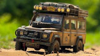 Camel Trophy Scale Rc Adventure: Land Rover D110 Brx02 Rc Offroad 4x4