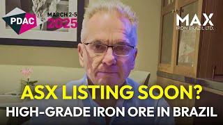 Max Iron: High-Grade Iron Ore Project in Brazil Nears ASX Listing | $MAX