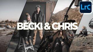 How to Edit MOODY Like BECKI&CHRIS in Lightroom Classic Tutorial Free Preset