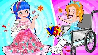 RICH vs POOR PRINCESS BATTLE?! Anna Try To Save Poor Princess | Poor Princess Life Animation