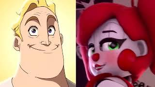 Mr Incredible Becoming Canny (Circus baby FULL) | FNAF Animation