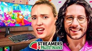 Natoo découvre un ordinateur pour la première fois... - Streamers 4 Palestinians (Fall Guys)