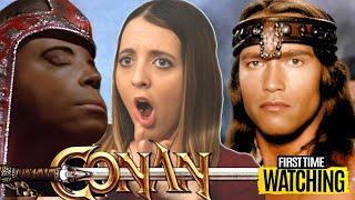 CONAN the BARBARIAN * MOVIE REACTION and COMMENTARY | First Time Watching (1982)