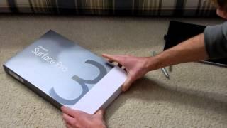 Microsoft Surface Pro 3 Unboxing