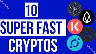 10 Cryptos With The Fastest Transaction Speed - Near Instant!