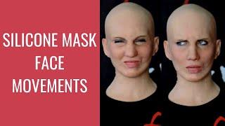 Female Silicone Mask - Face Movements