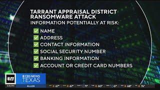 Tarrant Appraisal District victim of ransomware attack