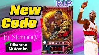 nba 2K mobile codes 2024  In loving Memory of NBA Legend Dikembe Mutombo | #nba2kmobile #nba