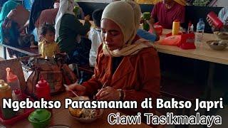 Bakso Parasmanan Japri Ciawi Tasikmalaya || Bakso dan Topingnya bisa Pilih Sesuai Selera