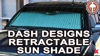 Dash Designs Retractable Sun Shade - Installation