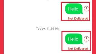 How To Fix Messages Not Send Not Delivered SMS In iPhone 5,6 And 7,8