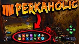 Get "PERKAHOLIC" IT'S BACK IN BO4 (How To Get 9 Perks) ALL MAPS - ZOMBIES