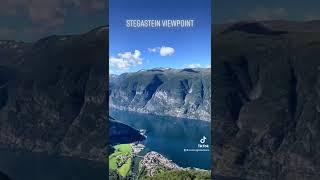 Stegastein Viewpoint From Flam, Norway #cruise #norway