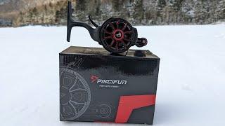 The NEW  Piscifun ICX Carbon Ice Fishing Reel - Unboxing