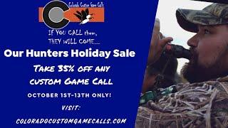 Our Hunters Holiday Sale!