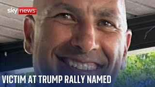 Man killed at Trump rally named as Corey Comperatore