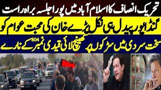 PTI Rally Directly To Khan' Love People On Streets In Extreme Cold Imran khan PTI | BSS Fast News 19