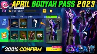 APRIL BOOYAH PASS FREE FIRE 2023 | SEASON 4 BOOYAH PASS FREE FIRE | NEXT BOOYAH PASS IN FREE FIRE