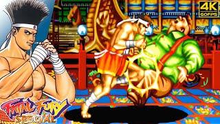 Fatal Fury Special - Joe Higashi (Arcade / 1993) 4K 60FPS