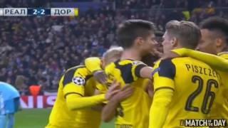 Marco Reus Fantastic Counter-Attack Goal -  Real Madrid vs Borussia Dortmund 2- 2   UCL 07.12.2016