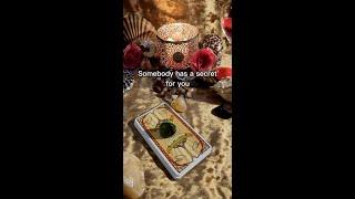  Somebody has a secret for you    Love tarot card reading