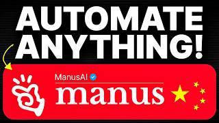 Build & Automate ANYTHING in 1 Click With Manus 