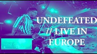 UNDEFEATED // TAUREN WELLS // LIVE IN EUROPE // DRUM CAM