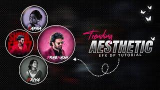 Aesthetic Instagram Trending LOGO Tutorial|How To Edit Instagram Aesthetic Profile Picture|FedEditz