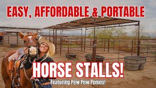 D.I.Y Horse Stalls! 