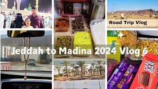 Jeddah to Madina 2024 Road Trip Vlog #6 Riyazul jannah Permit Saudi Travel Vlog6 @FlavoursbyMehreen