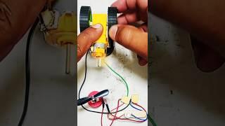 Make A Gear DC Motor Free Energy Generator Wheels #shorts #dcmotor #wheels #tech