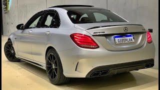 MERCEDES C63 AMG V8 BITURBO RONCO DO ESCAPE PARTIDA A FRIO MAIS APRESENTAÇÃO  COLDSTART @DigoMK4