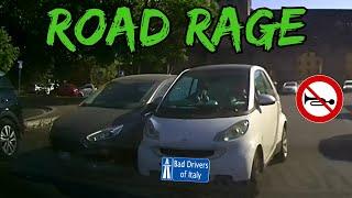 BAD DRIVERS OF ITALY dashcam compilation 10.3 - ROAD RAGE