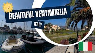 Visiting BEAUTIFUL Ventimiglia Italy ️ | Italian Riviera