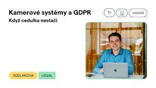 Webinář: Kamerové systémy a GDPR