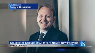 College of Science Dean Wolfe named new Provost