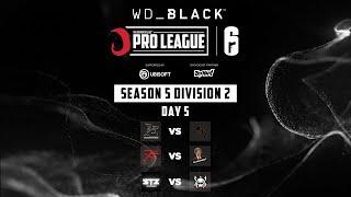 WD BLACK TEC Pro League R6S | Season 5 Division 2 | Day 5