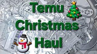 ️ Temu Christmas Haul | Coupon Code fav45575 | Product Links Included