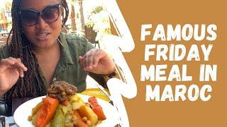 Famous Moroccan Friday Meal Couscous Foods in Morocco:Cost of living in Morocco